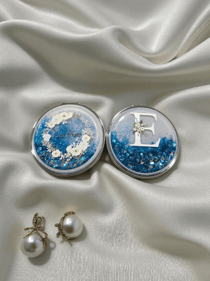 Glitter Compact Mirror (UV Printed)