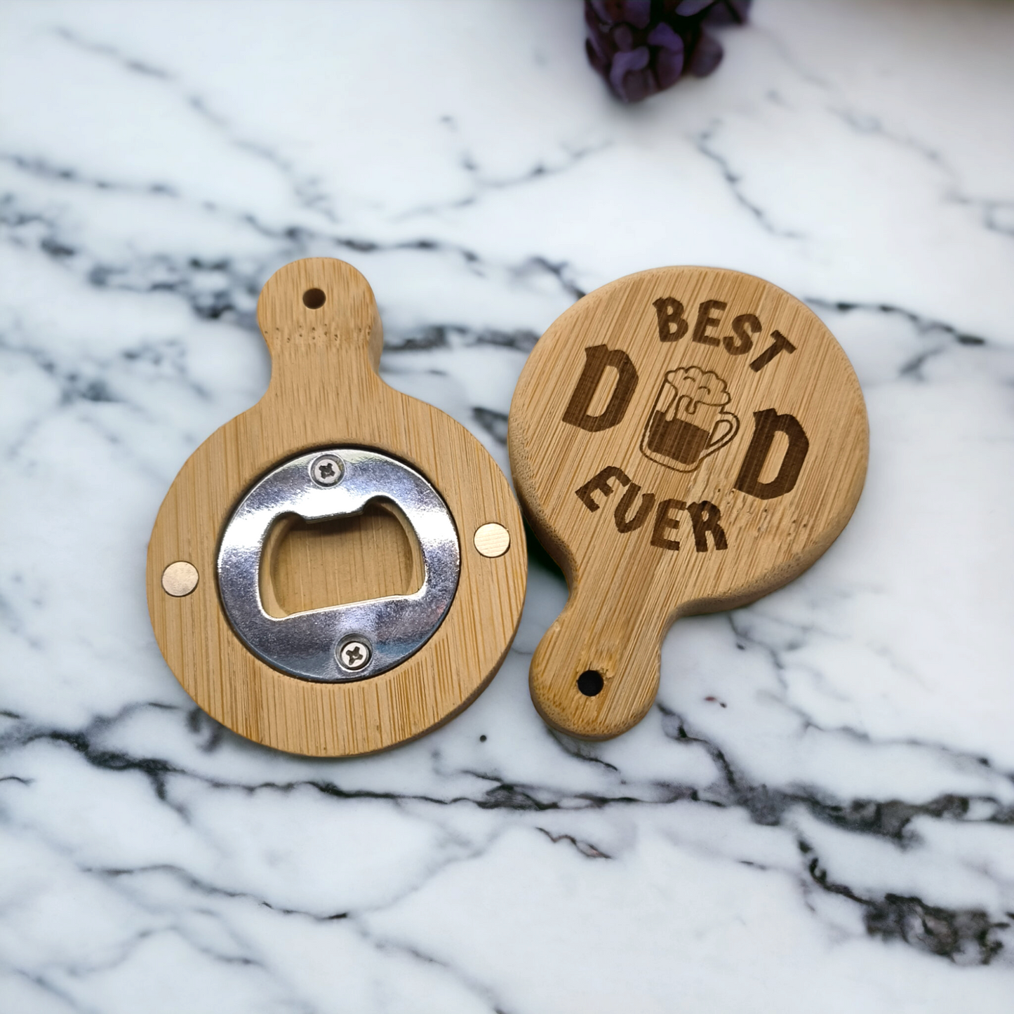 Wooden Bottle Opener (Laser Engraved)