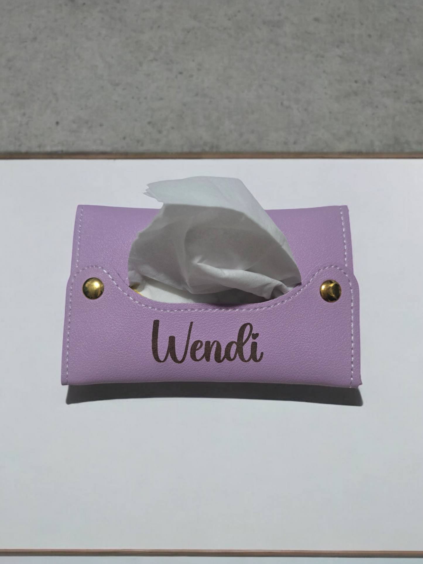 Pocket Tissue Pouch (Laser Engraved)