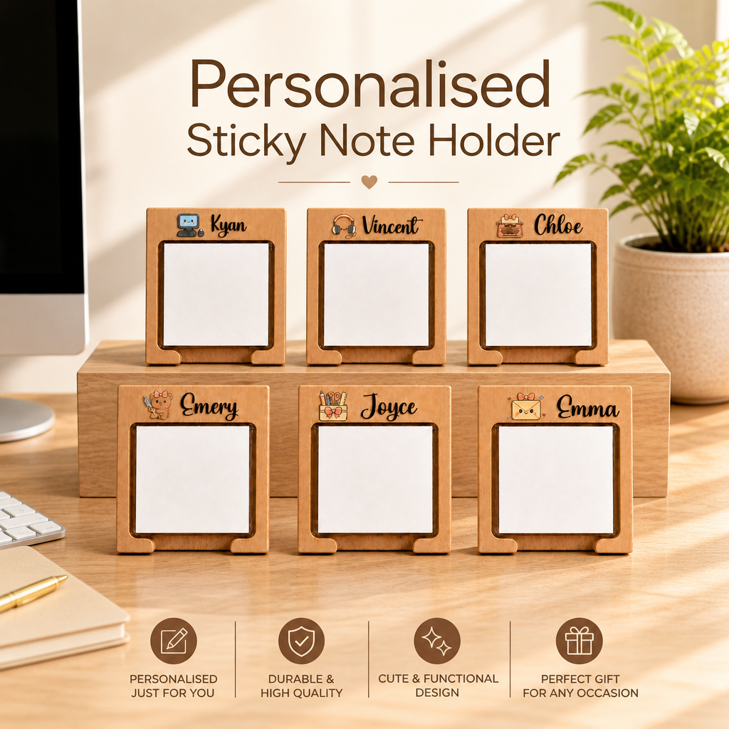 Sticky Note Holder (UV Printed)