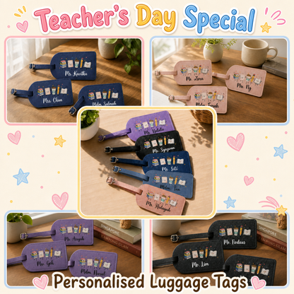 [Teacher's Day] Luggage Tag (UV Printed)