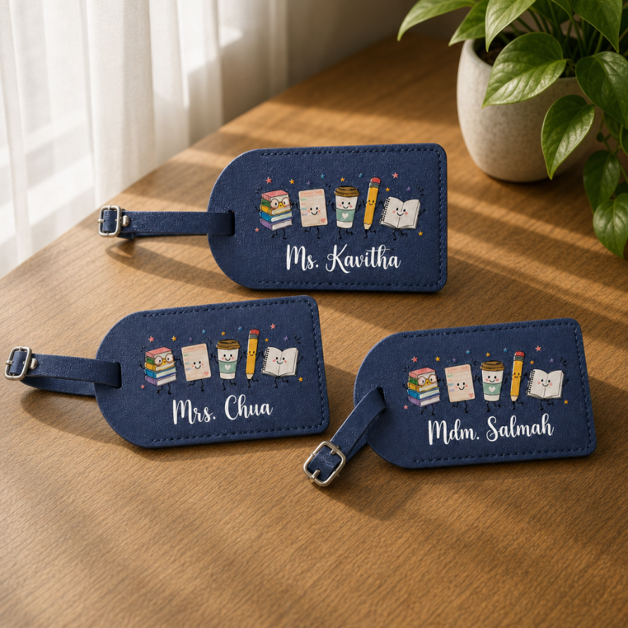[Teacher's Day] Luggage Tag (UV Printed)