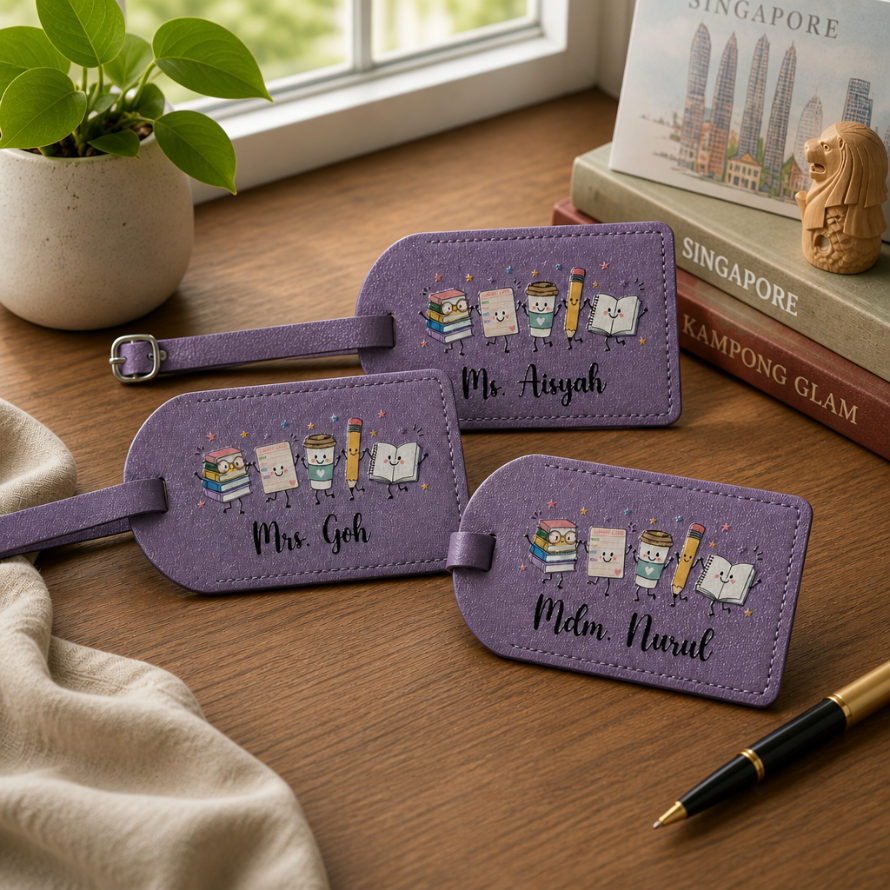 [Teacher's Day] Luggage Tag (UV Printed)