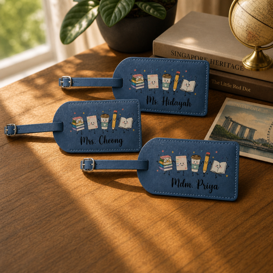 [Teacher's Day] Luggage Tag (UV Printed)