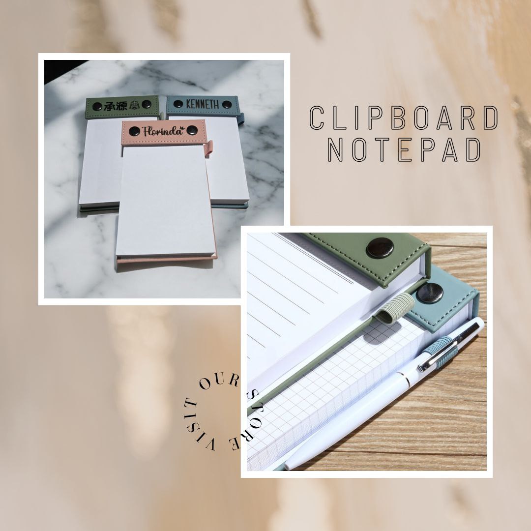 Clipboard Notepad (Laser Engraved)
