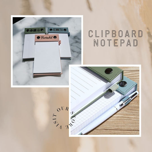 Clipboard Notepad (Laser Engraved)